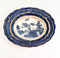 Antique Booths Real Old Willow Graduated Oval Platter Set (3) – Blue & White Transferware, England